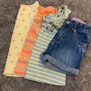 Lot of girls summer clothes.